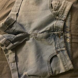 Rewash Light Blue Denim Shorts